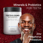 Codeage - Teeth & Gums Vitamins + Oral Probiotics Mouth Care Supplement - 90 Capsules