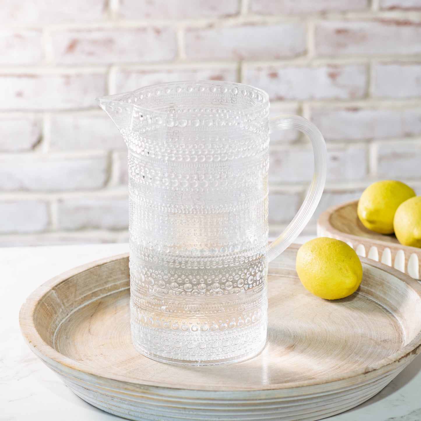 Clear Melamine Dot Drinkware Set | Complete Collection