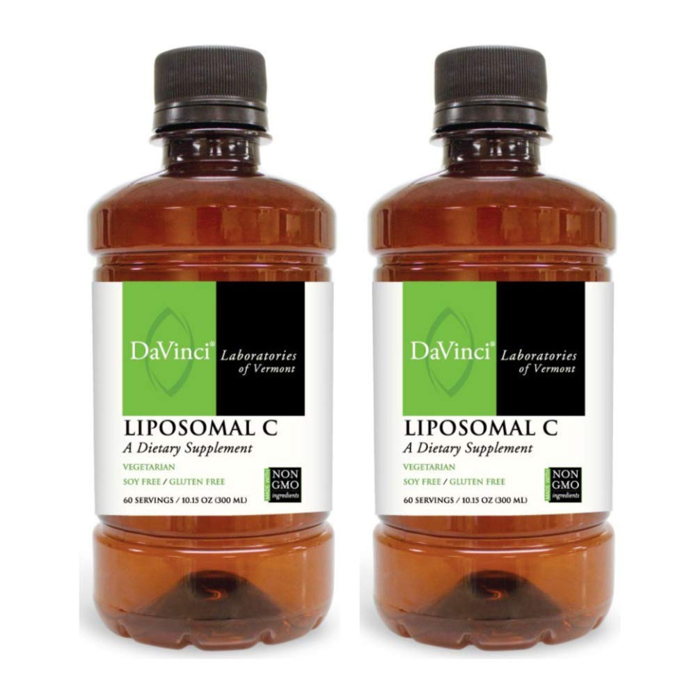 Davinci Laboratories Liposomal C, Vitamin C Supplement Bundle (2-Pack, 120 Servings) (2 Items)