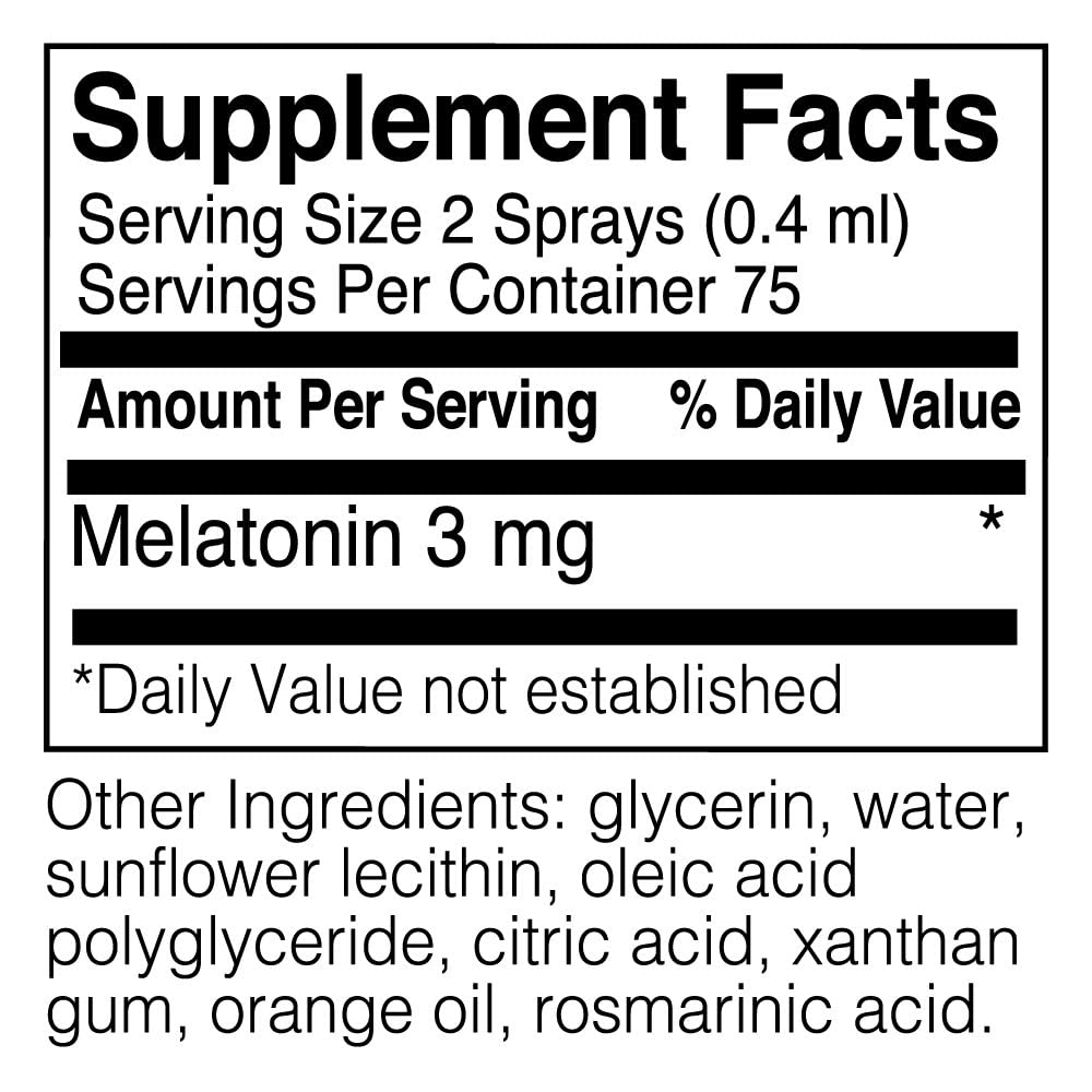 DaVinci Laboratories Liposomal Melatonin Spray -- 1 oz