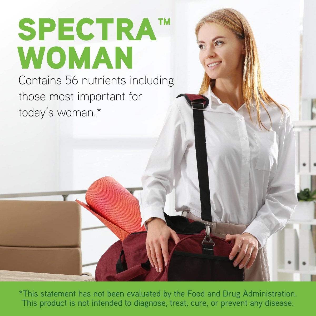 DaVinci Laboratories - Spectra Woman, Women's Multivitamin with Iron and Digestive Enzymes, 120 Count
