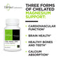 Davinci Laboratories Tri-Mag 300mg Magnesium Taurate Glycinate Malate Support Supplement, 120 Capsules - Vegetarian, Non-GMO Ingredients