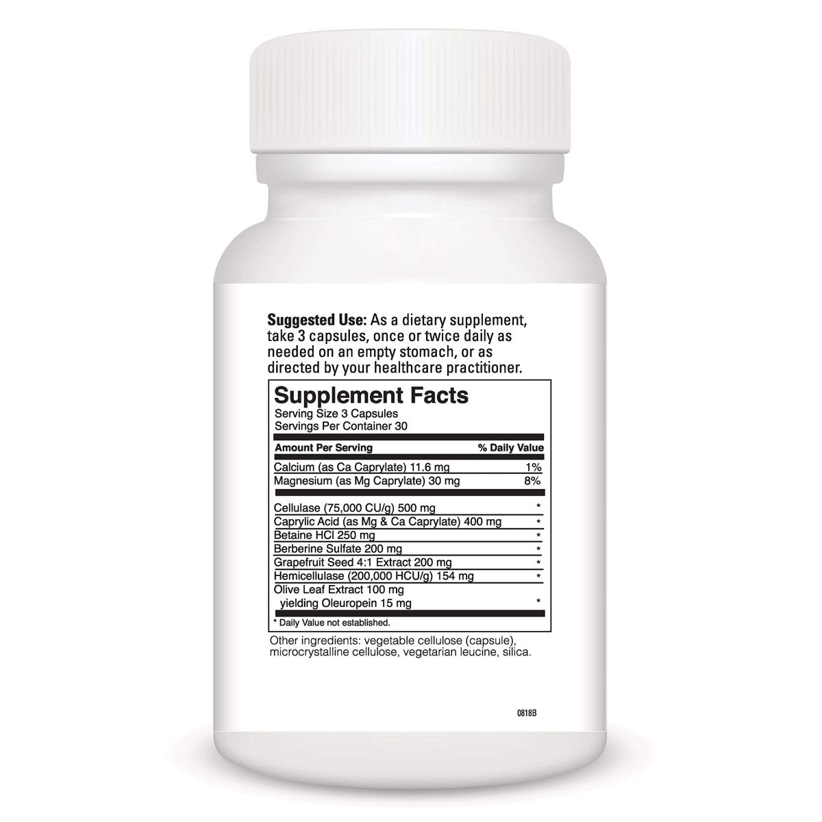 DAVINCI Labs Candid-Away - Gluten-Free - 90 Vegetarian Capsules