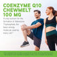 DaVinci Labs Coenzyme Q10 Chewmelt 100 mg - Vegetarian - Gluten-Free - 60 Easy Chewable Tablets