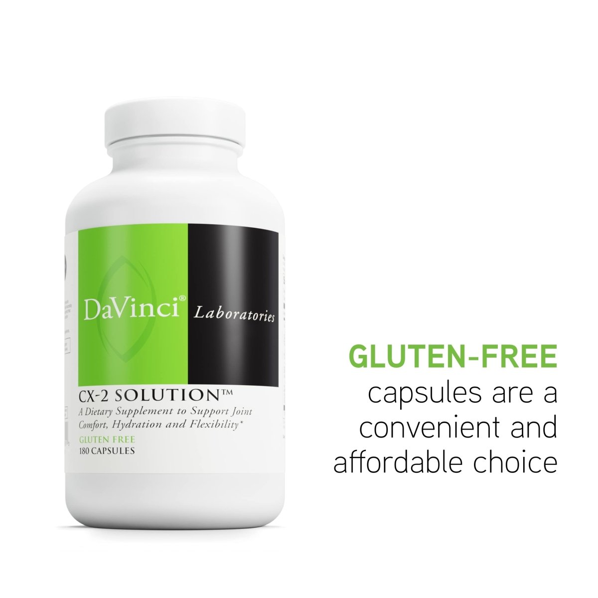 DaVinci Labs CX-2 Solution - Gluten-Free - 180 Capsules
