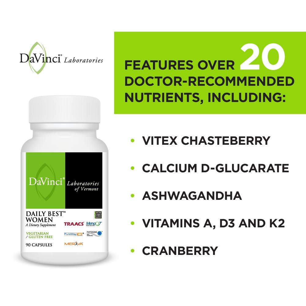 DaVinci Labs - Daily Best Women - Vegetarian, Gluten-free - 90 Capsules