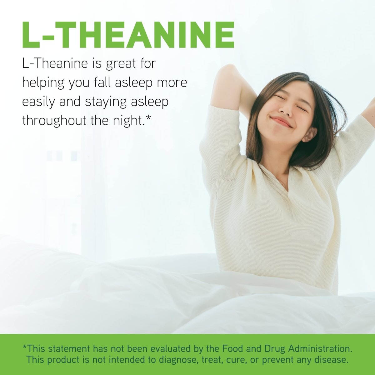 DAVINCI Labs L-Theanine - with 200 mg L-Theanine per Serving - 120 Vegetarian Capsules