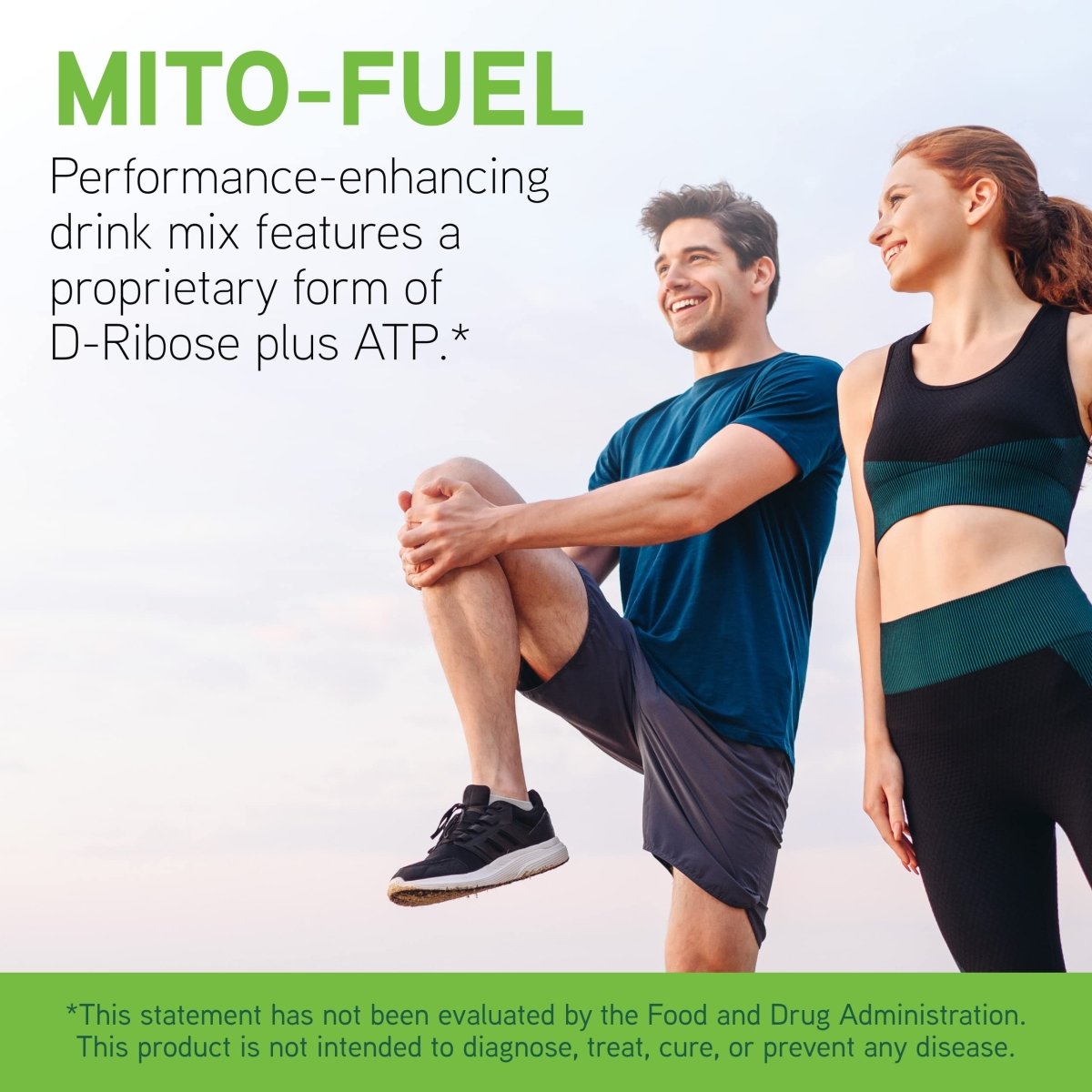 Davinci Labs Mito-Fuel - Drink Mix Supplement to Support Workout and Muscle Recovery, Heart Health and Blood Circulation - 300 g, 30 Servings