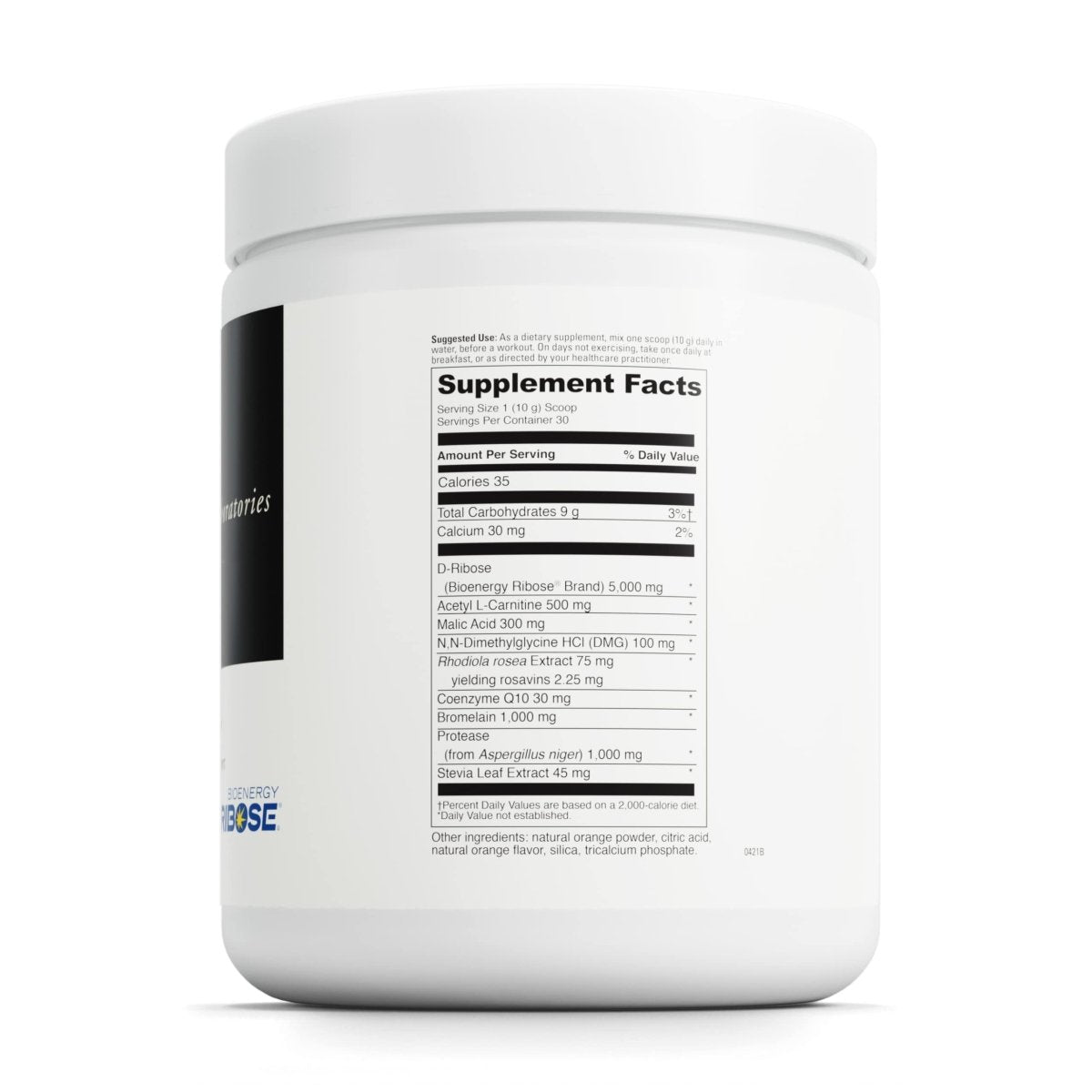 Davinci Labs Mito-Fuel - Drink Mix Supplement to Support Workout and Muscle Recovery, Heart Health and Blood Circulation - 300 g, 30 Servings