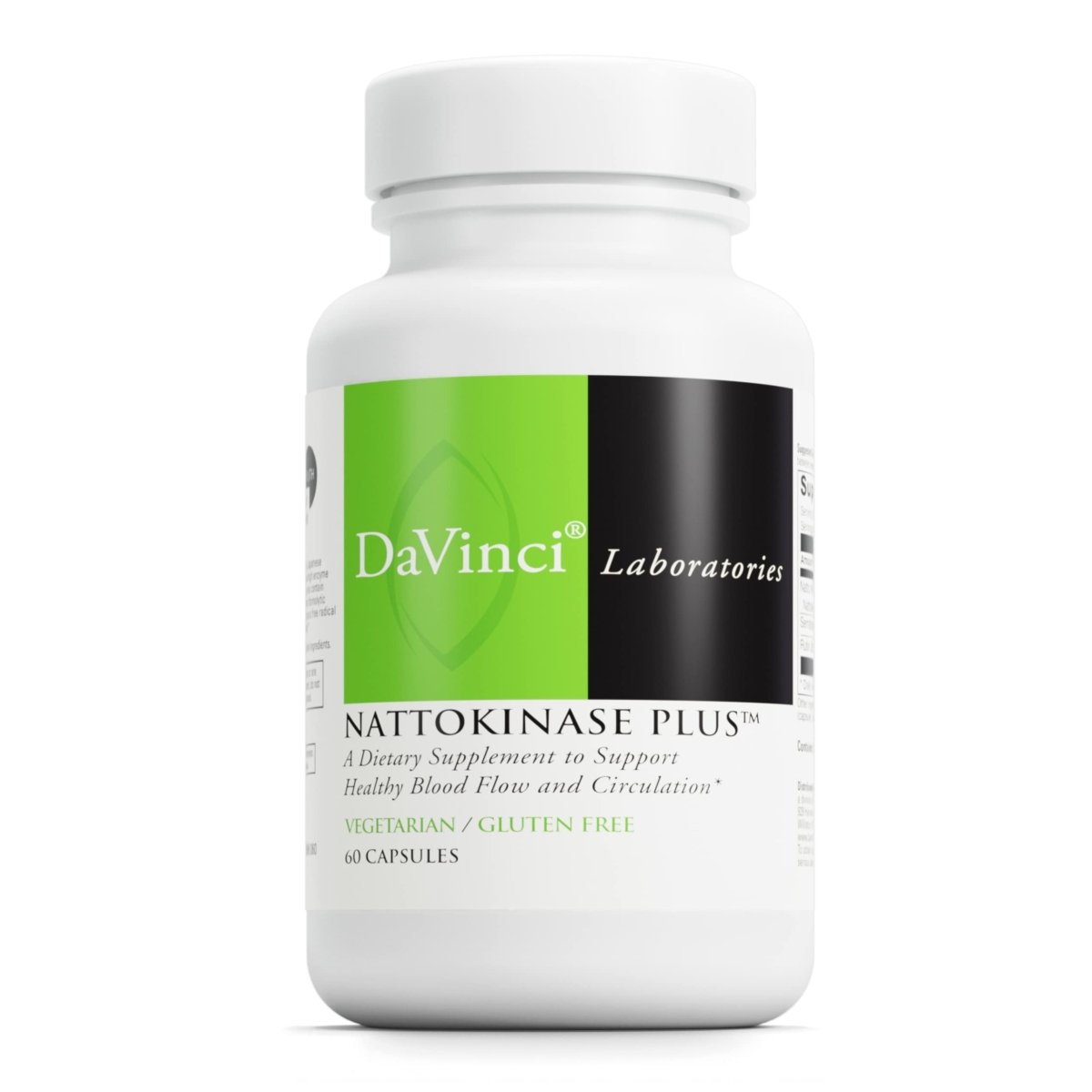 DaVinci Labs Nattokinase Plus - 60 Vegetarian Capsules
