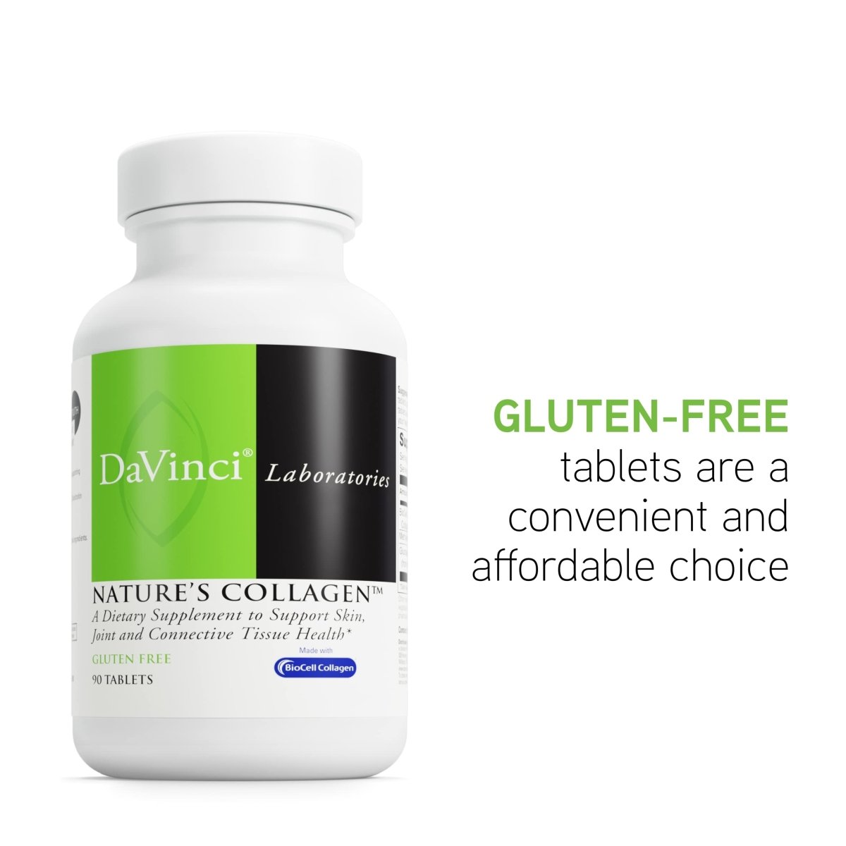 DAVINCI Labs Nature's Collagen  - 90 Tablets