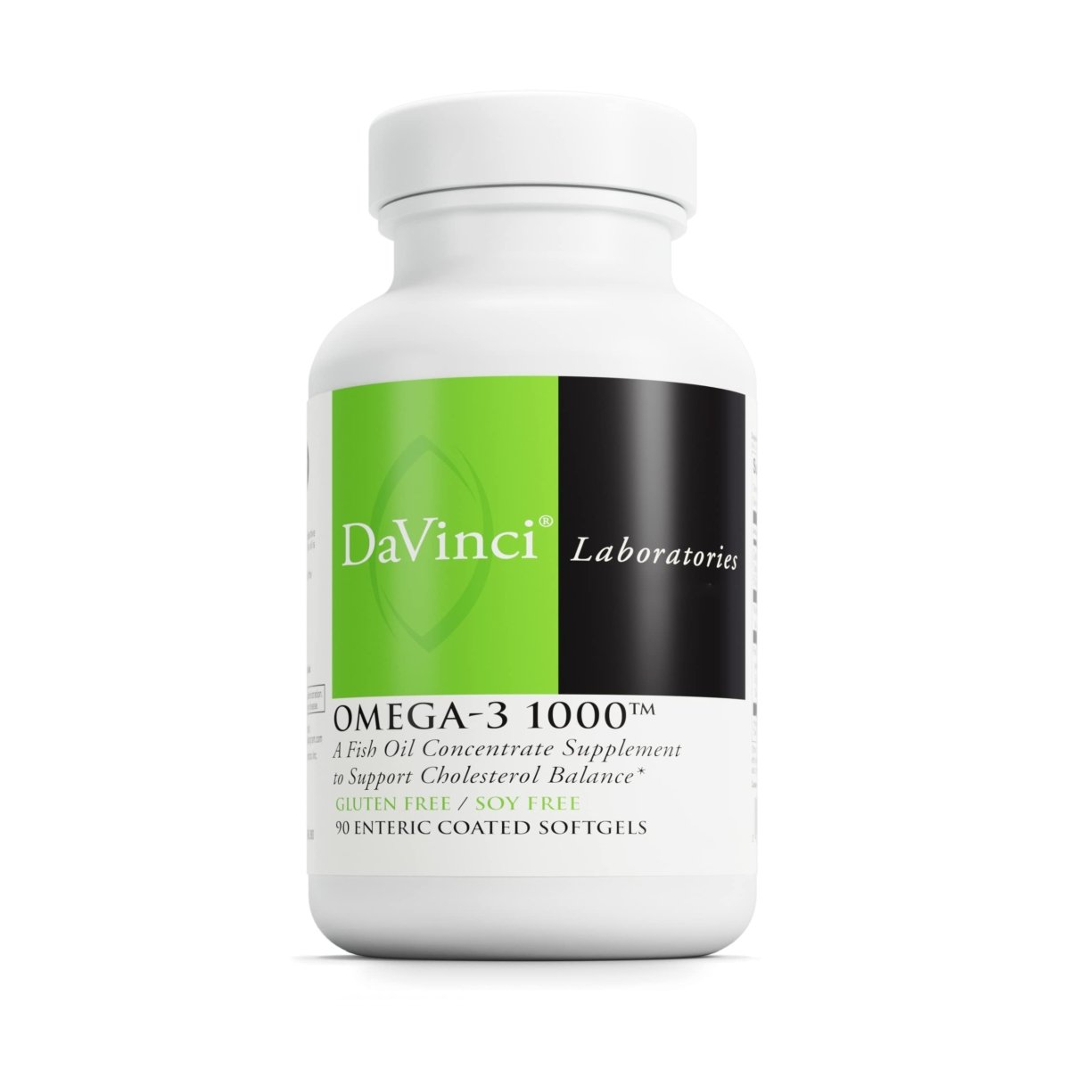 DaVinci Labs Omega-3 1000 - Gluten-Free - 90 Enteric Coated Softgels