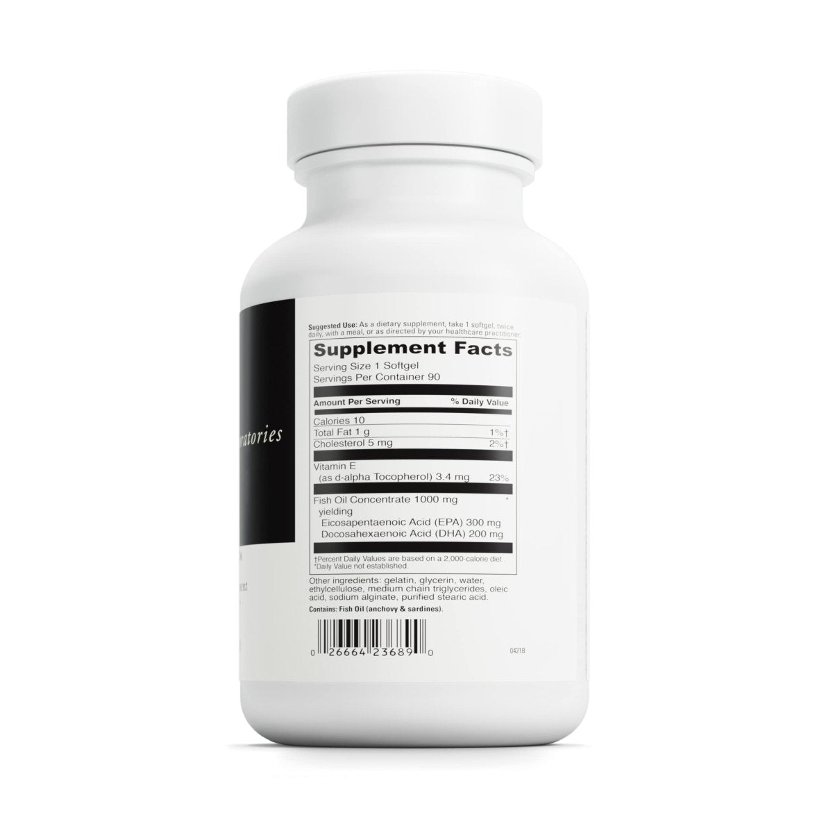 DaVinci Labs Omega-3 1000 - Gluten-Free - 90 Enteric Coated Softgels