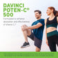 DAVINCI Labs Poten-C 500 - Vegetarian - Gluten-Free - 90 Tablets