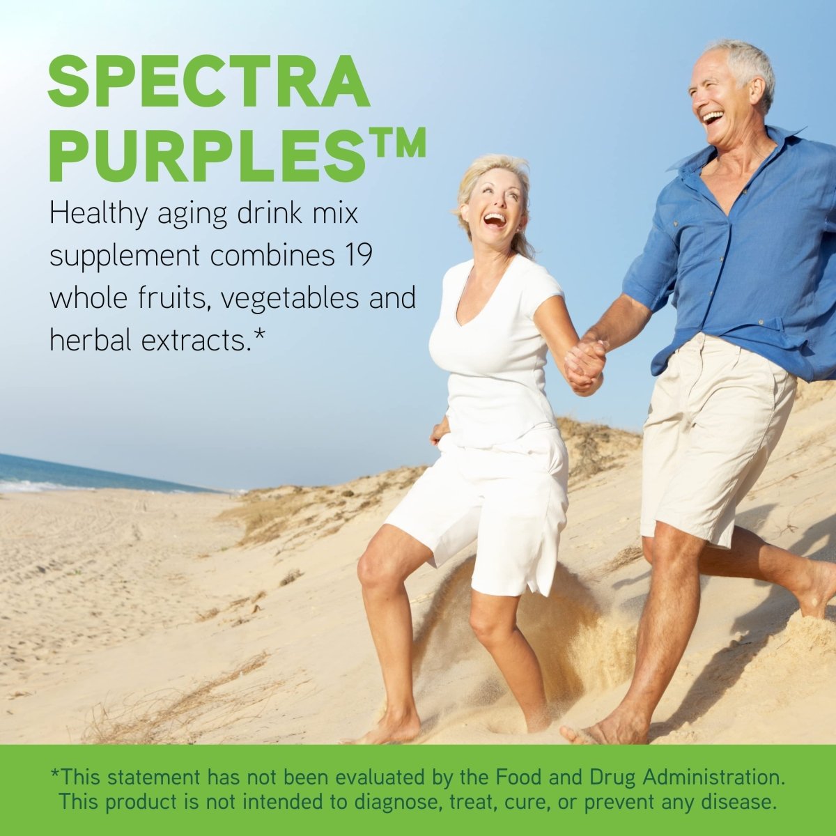 DAVINCI Labs Spectra Purples - Drink Mix Supplement with Antioxidants to Support Healthy Aging, Cognitive Function, Skin and Immune Health - Vegetarian - Gluten-Free - 30 Servings