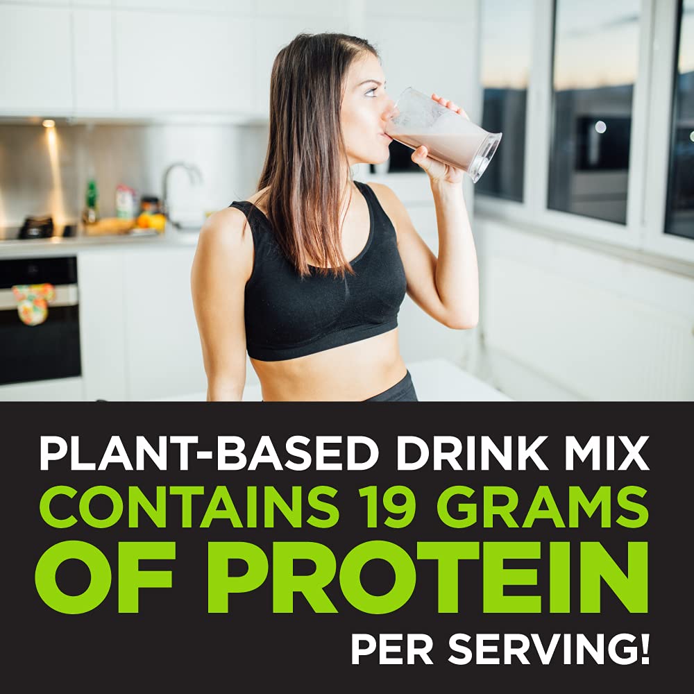 DAVINCI Labs Vegan Protein - Protein Powder Supplement for Weight Support, Muscle and Tissue Repair - Creamy Vanilla Flavor - Soy and Gluten-Free - 447g, 15 Servings