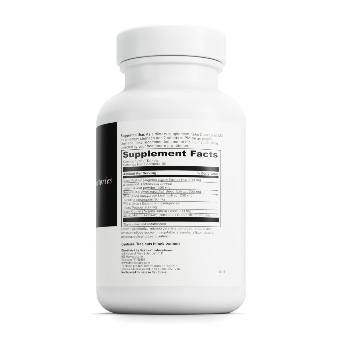 DAVINCI Labs Vira-Shield - Gluten-Free - 120 Tablets
