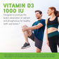 DaVinci Labs Vitamin D3 1000 IU - With 1000 IU per Serving - Gluten-Free - 250 Tablets