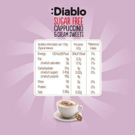 Sugar Free Diablo Cappuccino & Cream Hard Candy