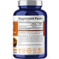 NusaPure Bee Pollen 1500mg 200 Veggie Caps (100% Vegetarian, Non-GMO, Vegan) Naturally Occurring Proteins, Aminoacids