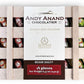 Andy Anand European Vegan Dark Chocolate Cocktail Bottles, 18 pc – Non-Alcoholic, Wooden Gift Box, 60% Cacao, Birthday & Holiday Gift
