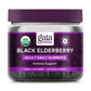 Gaia Herbs Black Elderberry Adult Daily Gummies - Immune Support Gummies with Black Elderberries - Elderberry Supplement to Aid Immune Health - Real Fruit Supplement - 80 Vegan Gummies
