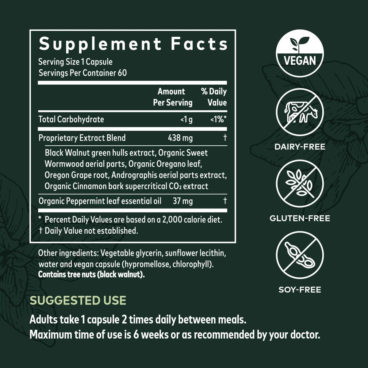 Gaia Herbs Microbiome Cleanse - 60 Vegan Liquid Phyto-Capsules (30-Day Supply)
