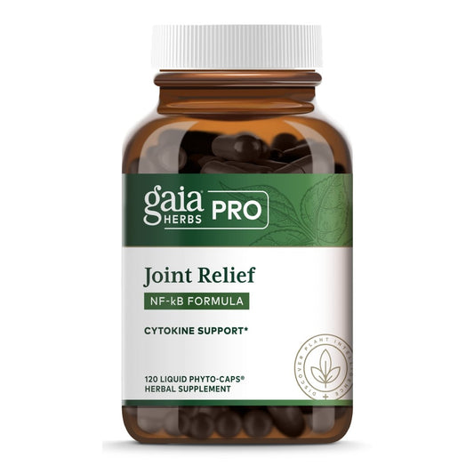 Gaia PRO Discomfort Relief (Turmeric Supreme® Joint) NF-kB Formula - 120 Vegan Liquid Phyto-Capsules (60 Servings)