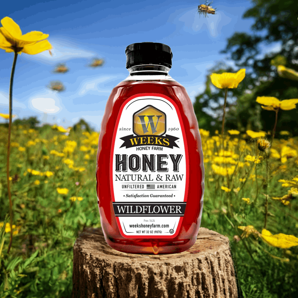 Georgia Wildflower Honey | 100% Raw & Pure – Weeks Honey Farm
