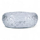 Hand-Blown Glass Inverted Hobnail Bowl