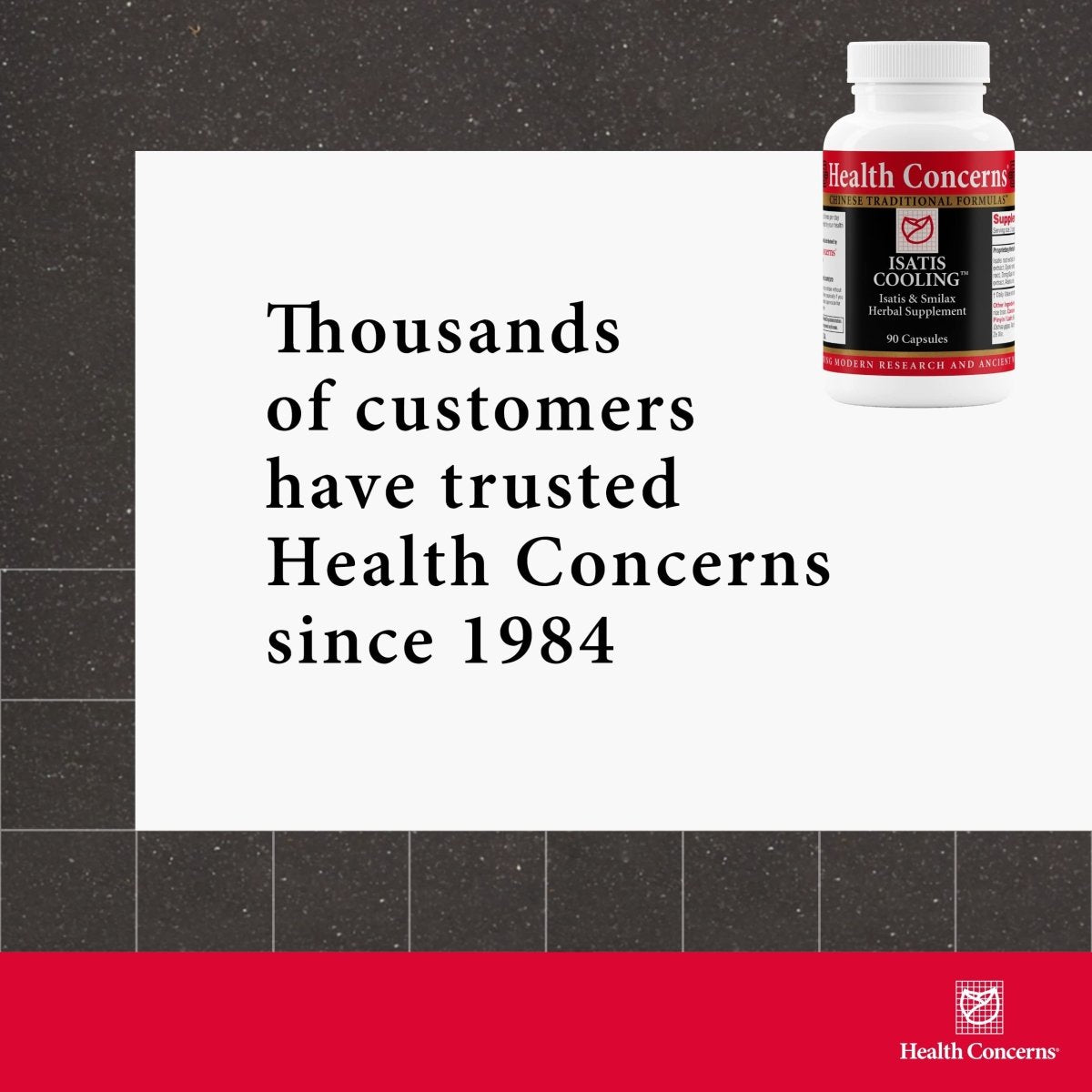 Health Concerns Isatis Cooling 90 Tablets