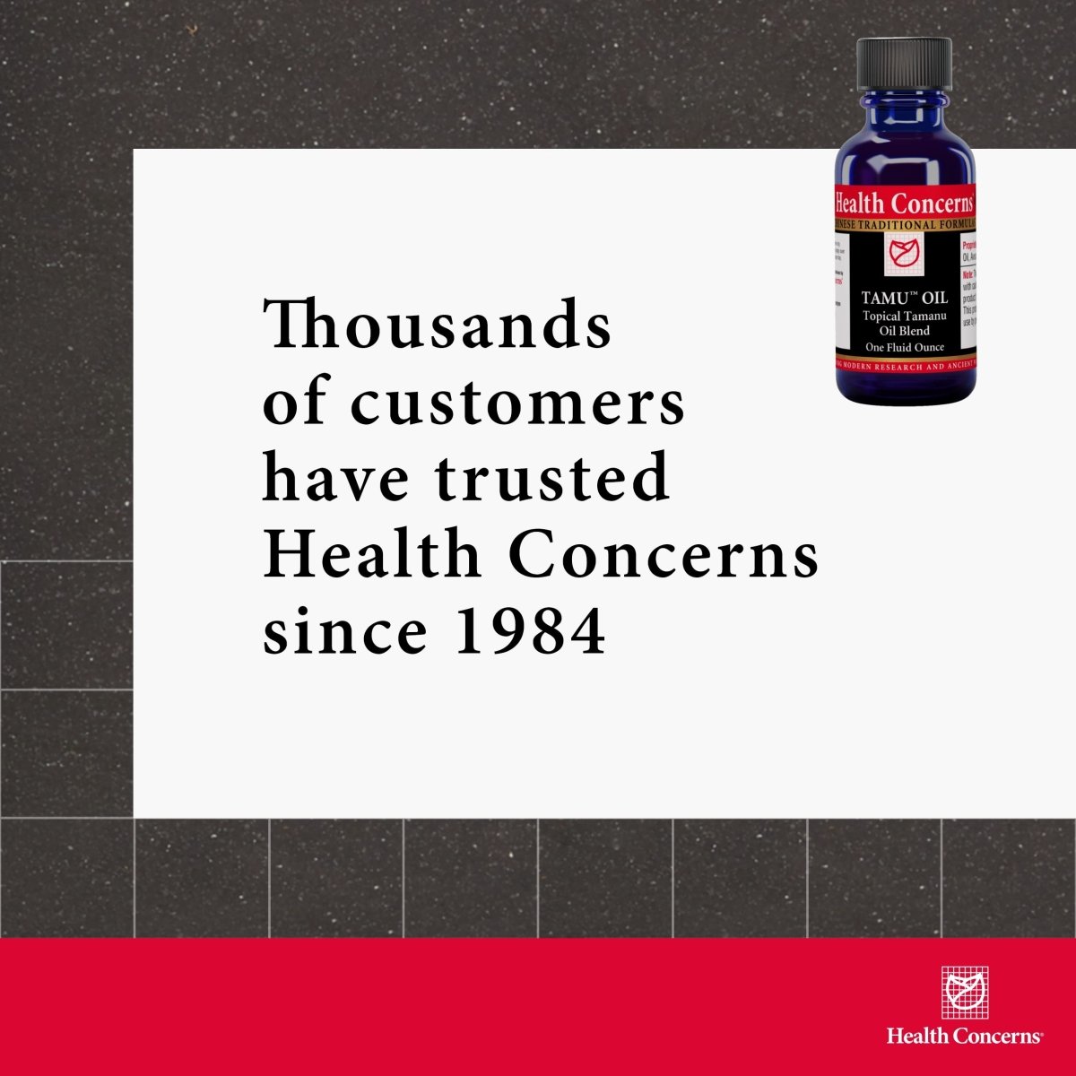 Health Concerns Tamu Oil - 1 fl oz