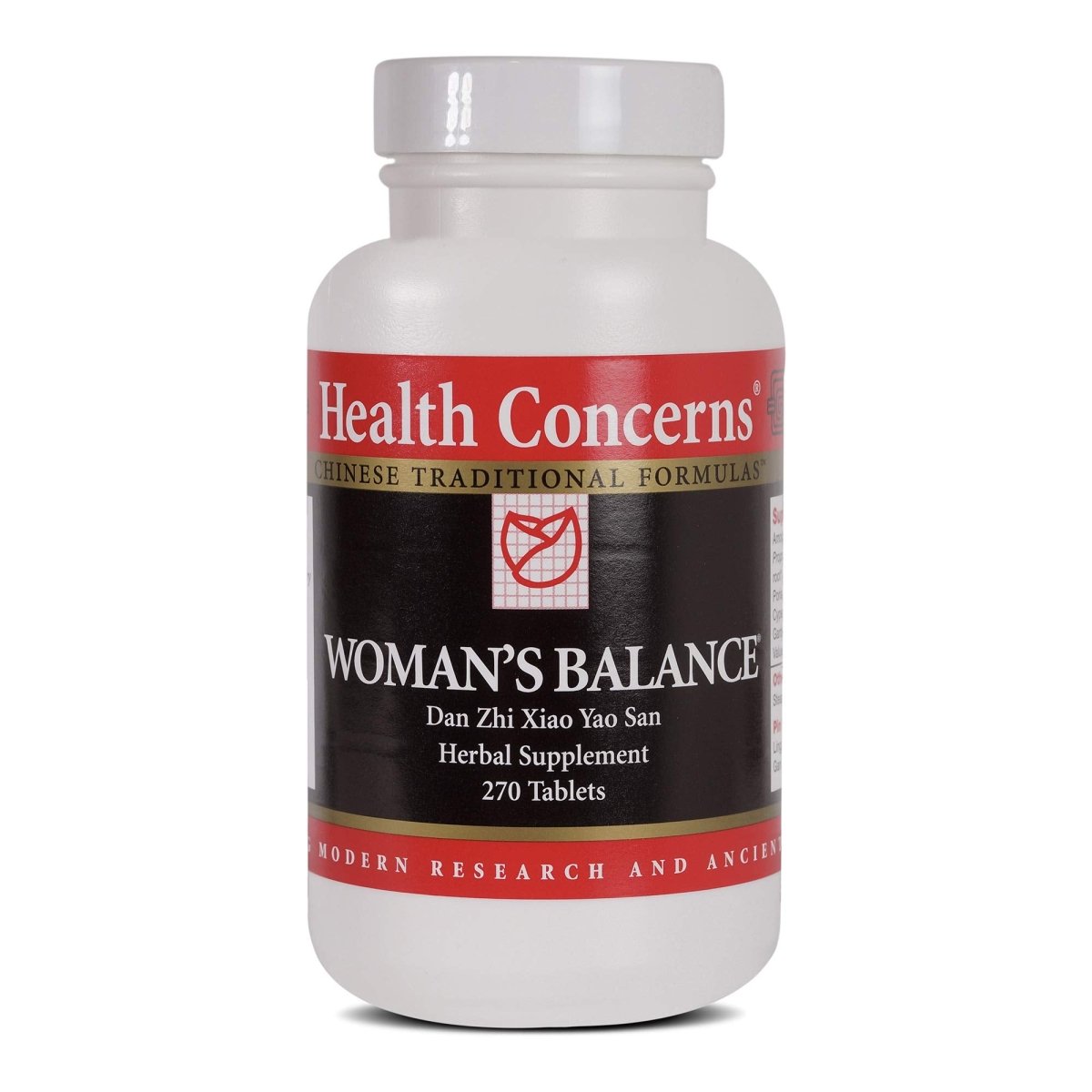 Health Concerns - Woman's Balance - Bupleurum and Peony Formula Chinese Herbal Supplement - Dan Zhi Xiao Yao Wan - PMS Support - 270 Count