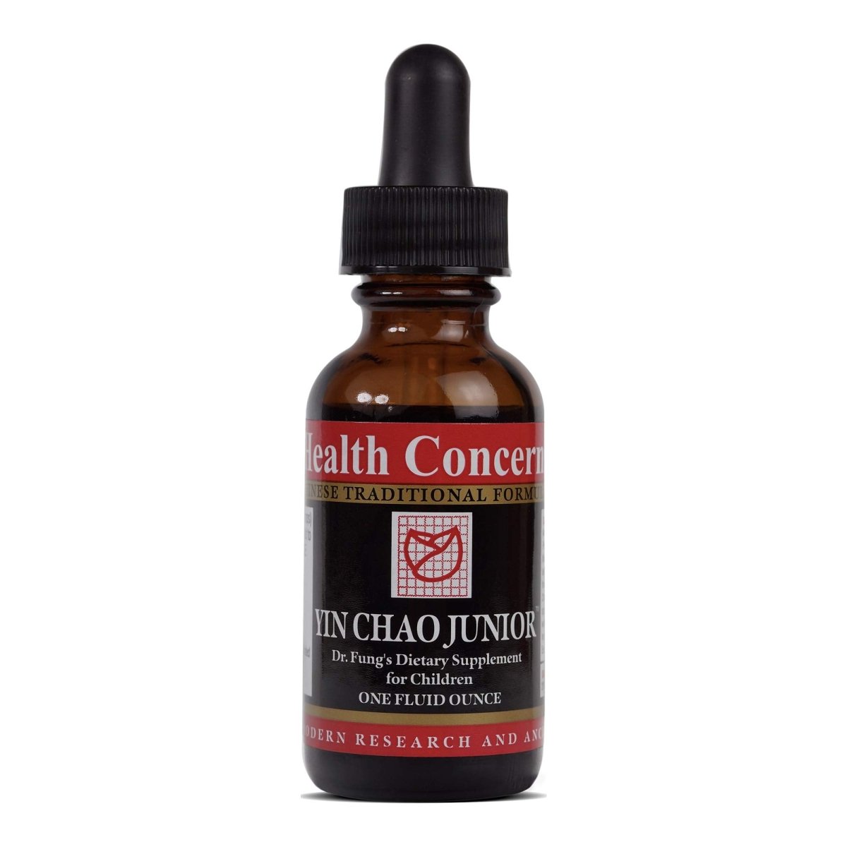 Health Concerns - Yin Chao Junior - Dr. Fung's Cold Formula for Children - Chinese Herbal Supplement - Digestive and Immune System Health for Children - 1 fl oz