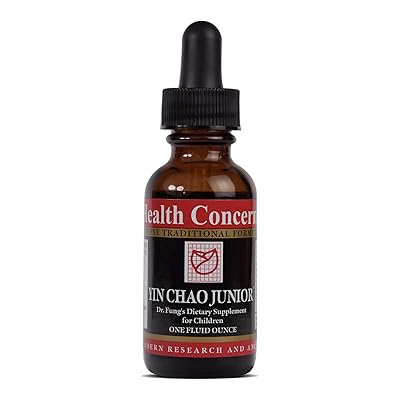 Health Concerns - Yin Chao Junior - Dr. Fung's Cold Formula for Children - Chinese Herbal Supplement - Digestive and Immune System Health for Children - 1 fl oz
