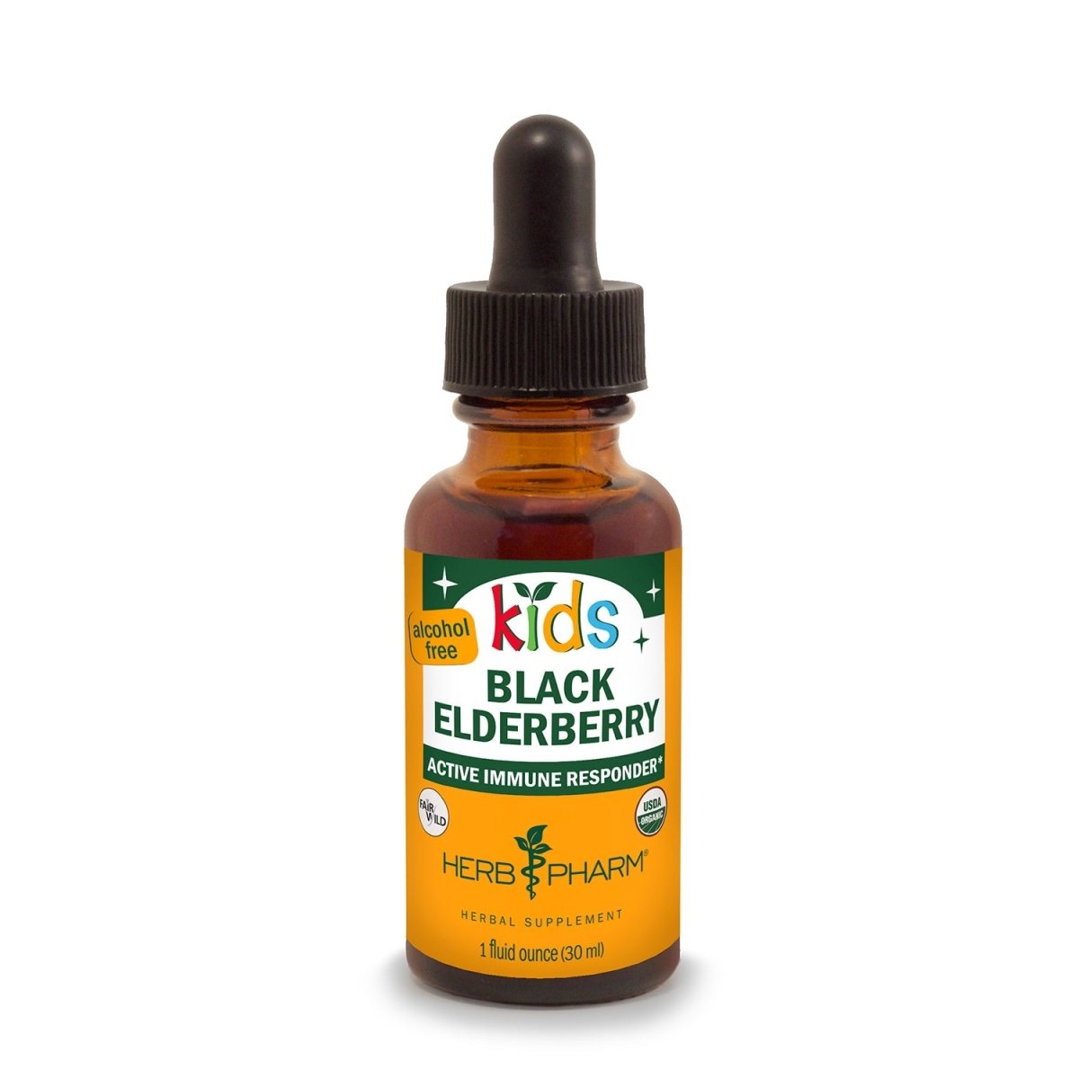 Herb Pharm Kids Black Elderberry Alcohol Free 4oz
