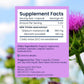 Herb Pharm Milk Thistle Seed Extract w/140 mg Silymarin for Liver Support - 60 Vegetarian Capsules
