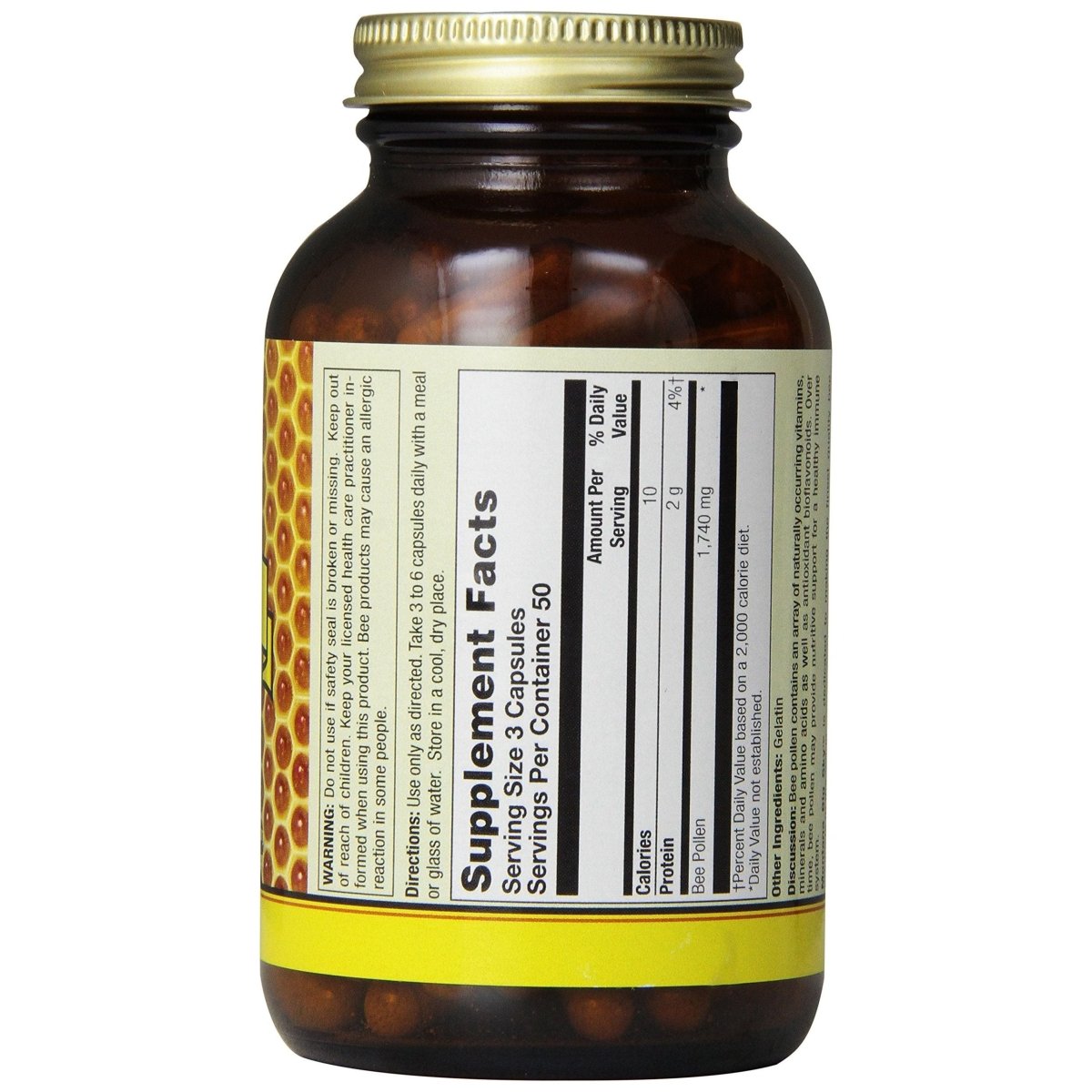 Honey Gardens Bee Pollen 150 Capsules
