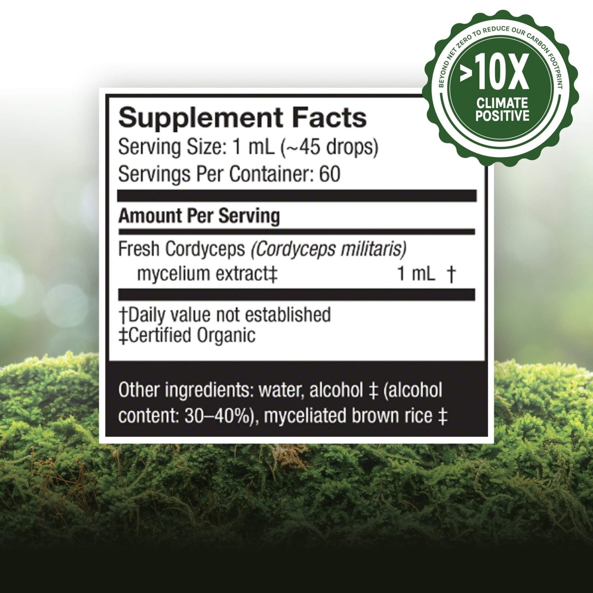 Host Defense Cordyceps Extract 2oz