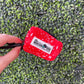 The Modern Dog Company - Red Paisley Poop Bag Holder