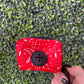 The Modern Dog Company - Red Paisley Poop Bag Holder