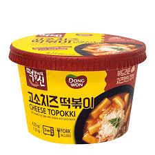 Dongwon Cheese Cup Topokki Rice Cake