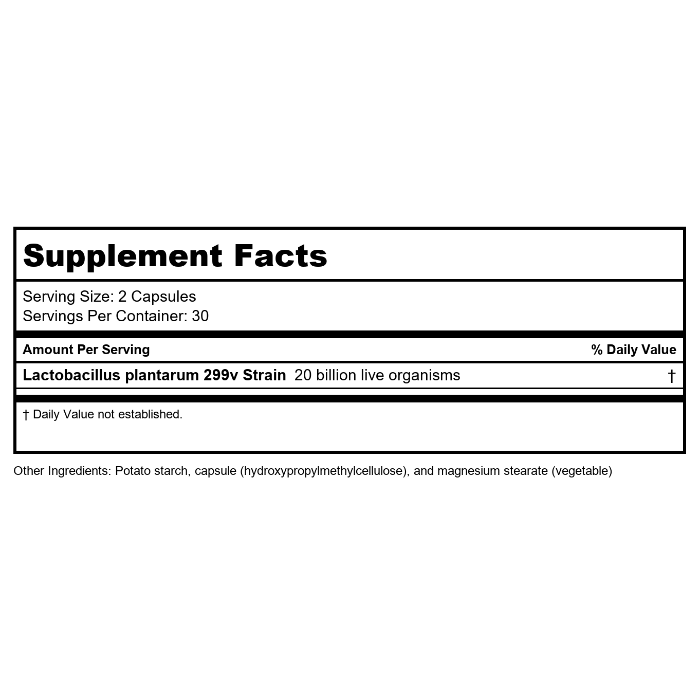 Metagenics UltraFlora Intensive Care 60 Count
