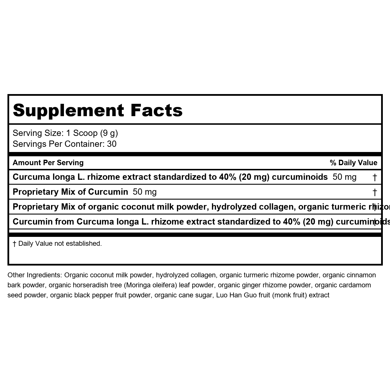 Metagenics - Golden Fusion, Highly Bioavailable Curcumin and Grass-Fed Collagen Peptides, 30 Servings