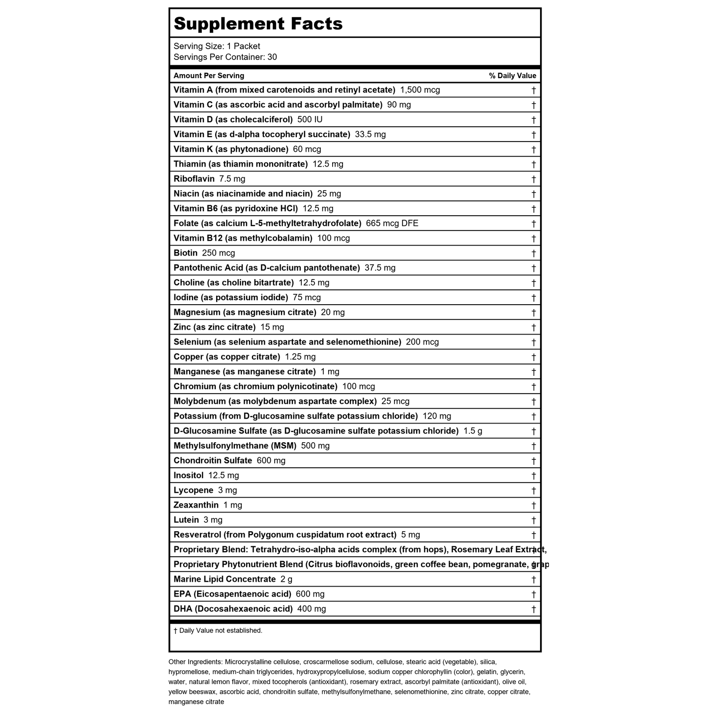 Metagenics Wellness Essentials Active