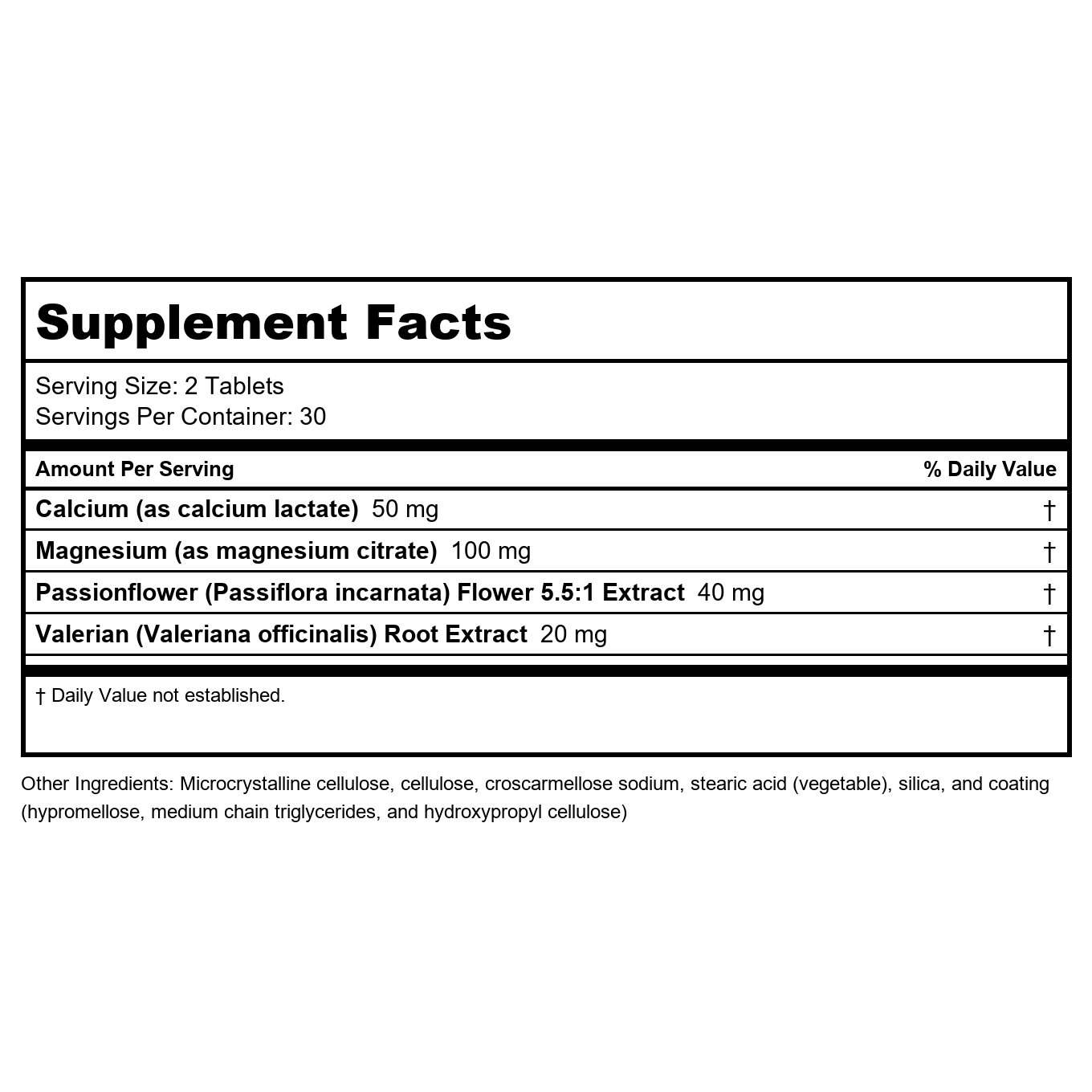 Metagenics MyoCalm 60 Tablets