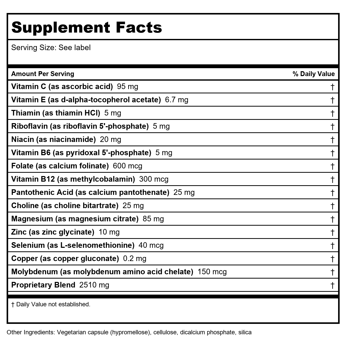 HemeVite (K-26)