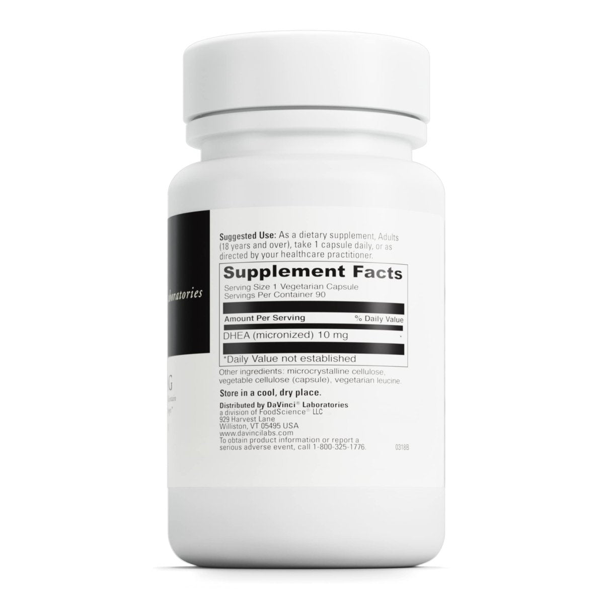 Davinci Labs - DHEA (micronized) 10 mg