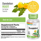 SOLARAY Dandelion Root 1040mg 180 VegCaps