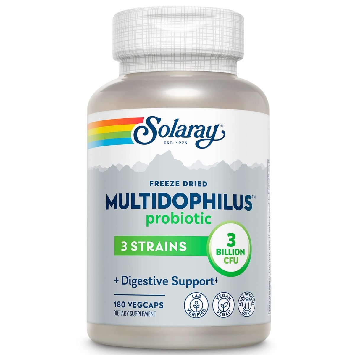 SOLARAY Multidophilus 3 Freeze Dried 3 Billion CFU